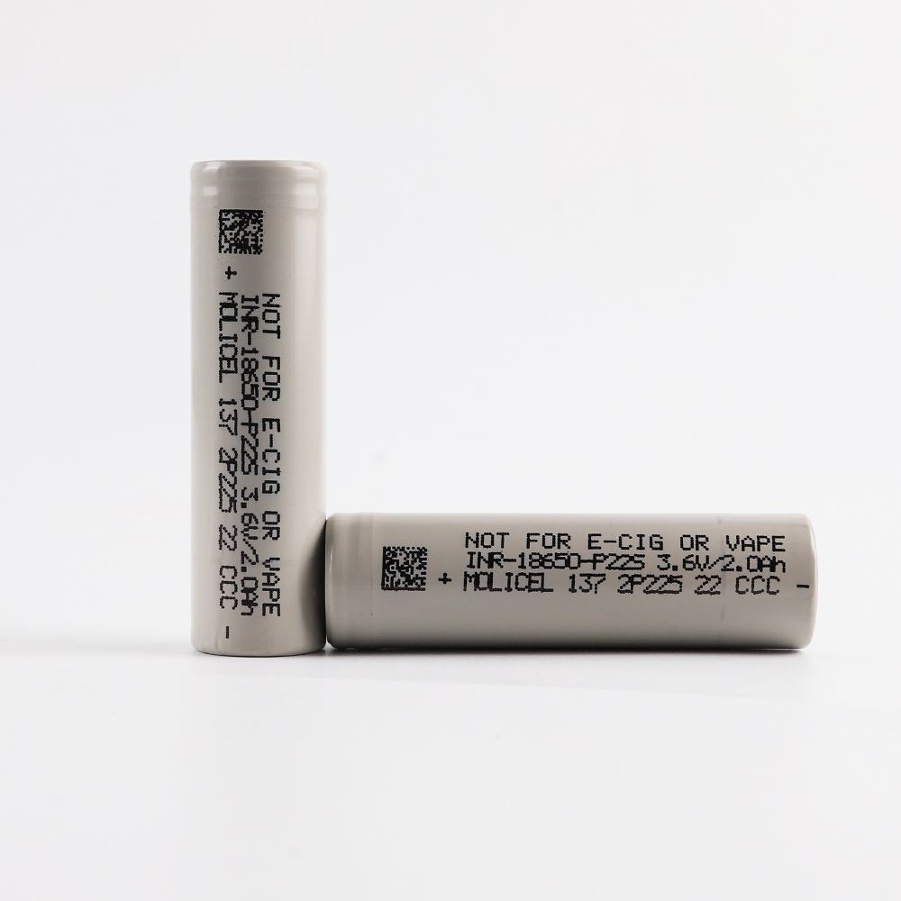 Molicel INR-18650-P22S L 形产品组合图