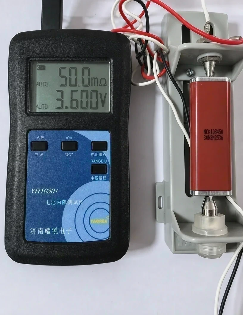 Panasonic NCA103450 内阻与电压测试参考