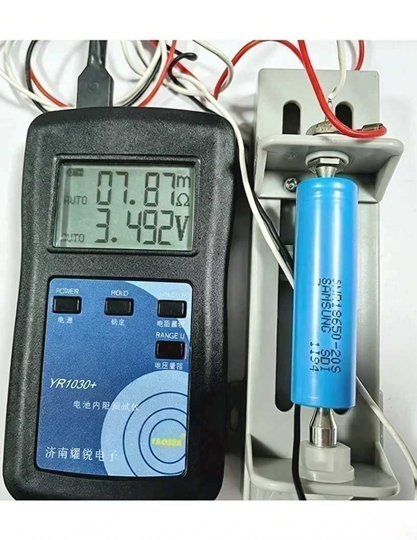 Samsung INR18650-20S 内阻与电压测试参考