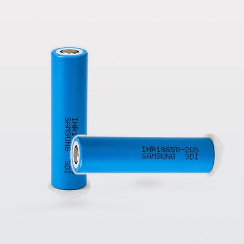 Samsung INR18650-20S L 形产品组合图
