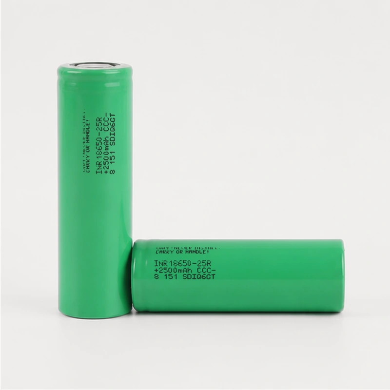 Samsung INR18650-25R L 形产品组合图