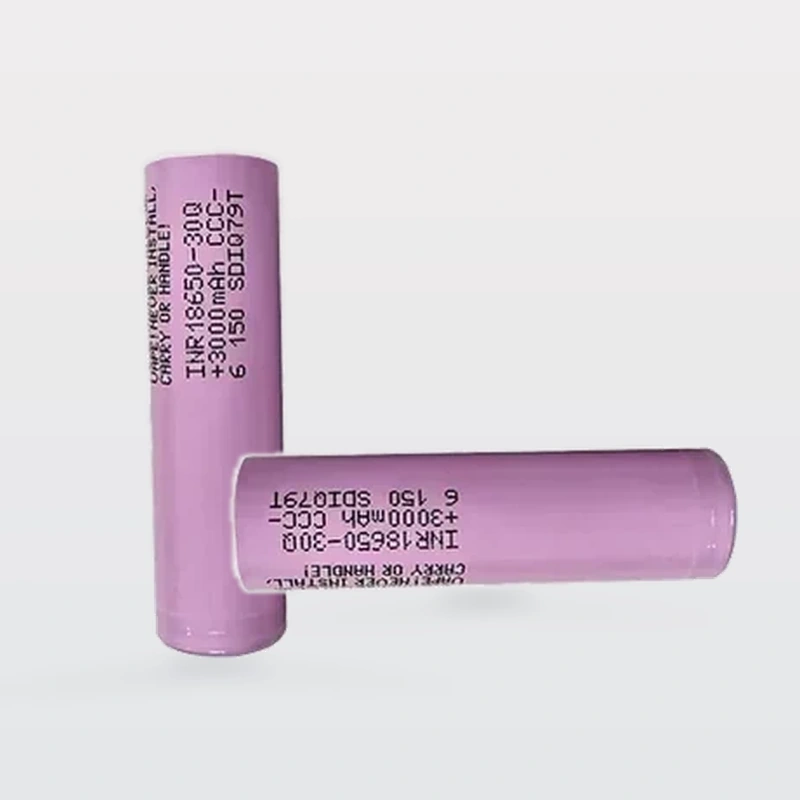 Samsung INR18650-30Q L 形产品组合图
